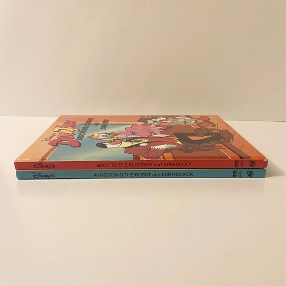 Vintage 1989 Duck Tales Back To The Klondike & Superdoo and Armstrong the  Robot - Picture 5 of 11